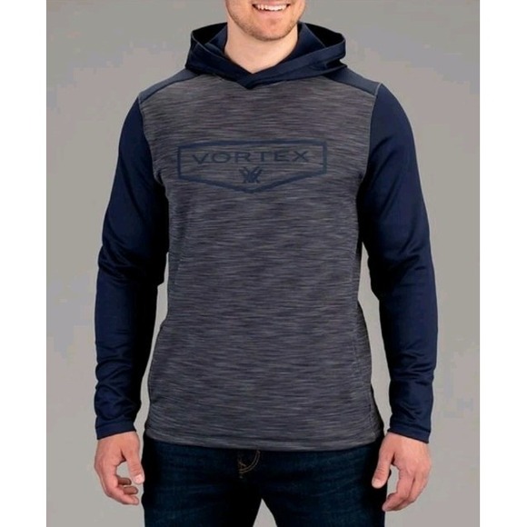 Vortex Other - VORTEX Men's Shield Performance Turbulence Hoodie Men's XL Turbulence‎ Pullover